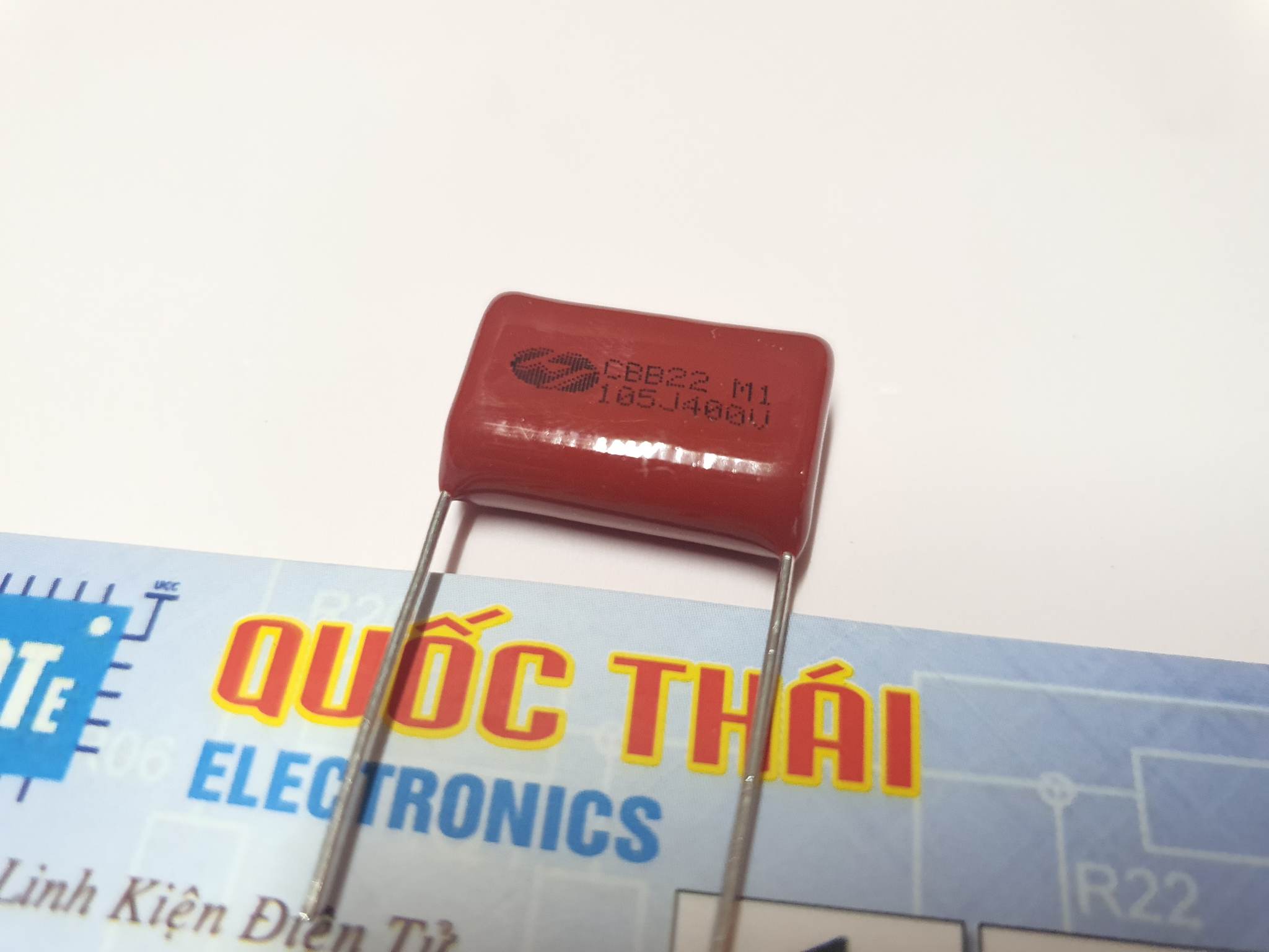 Combo 5 tụ kẹo đỏ 105J/400v