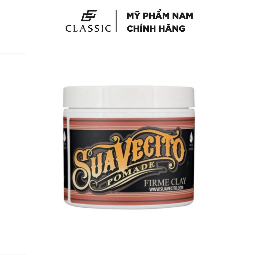 Sáp Vuốt Tóc Suavecito Firme Clay Pomade 113g
