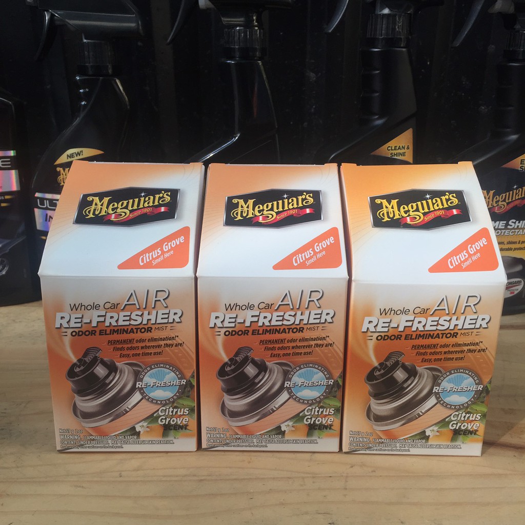 Khử mùi điều hòa hương cam - Meguiars