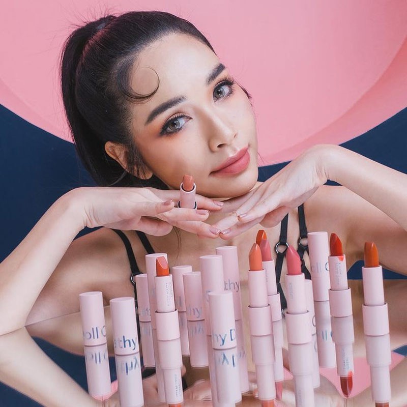Son môi Cathy Doll Nude Matte Lipstick 3.5g