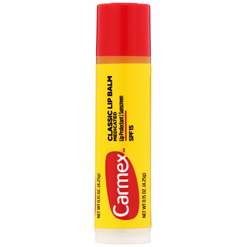 Son Dưỡng Dạng Thỏi/Tuýp Carmex Classic Lip Balm Medicated