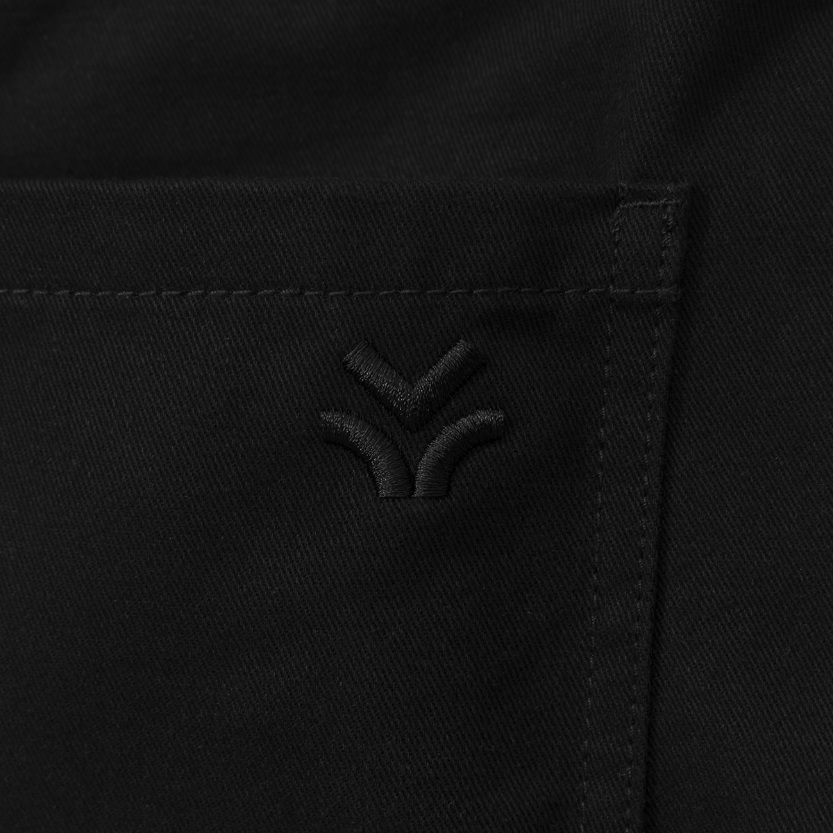 Quần short kaki nam Owlbrand / Đen