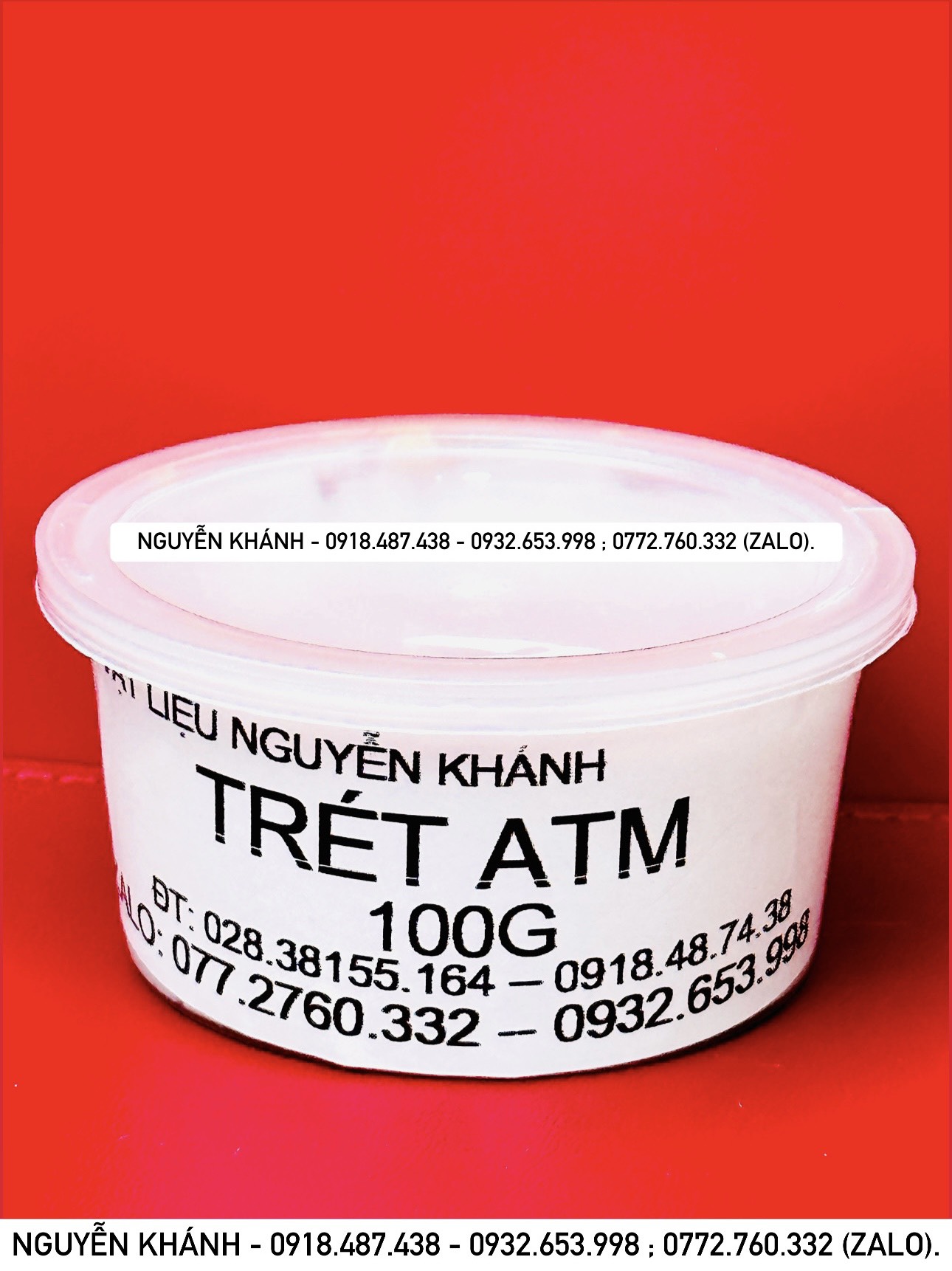 (Hũ 100g) Bột trét đa năng Matit ATM - 2 thành phần