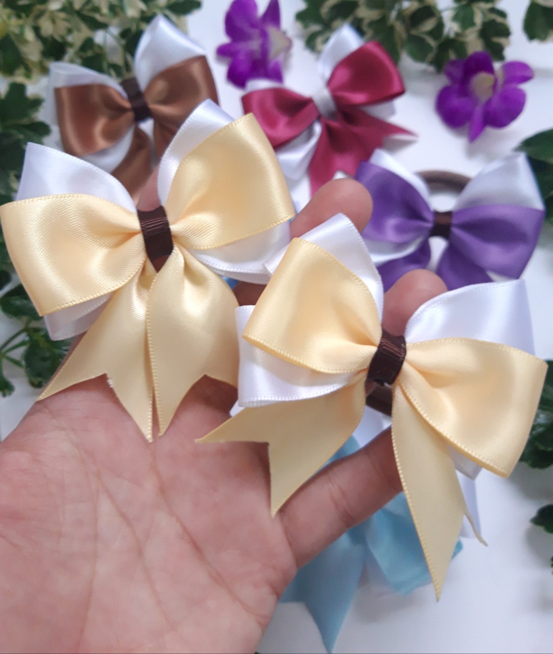 Cột tóc/Kẹp tóc Nơ Cho Bé
