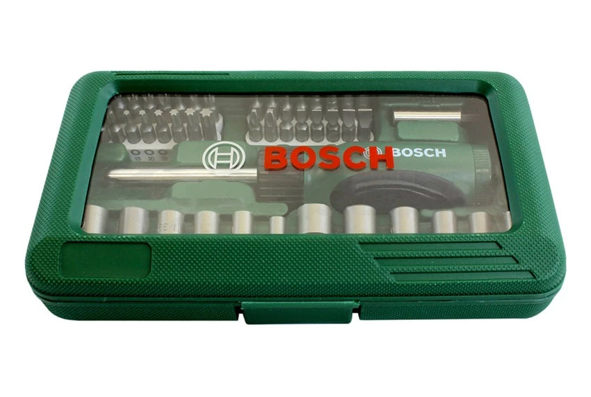 BỘ VẶN VÍT ĐA NĂNG 46 CHI TIẾT BOSCH 2607019504