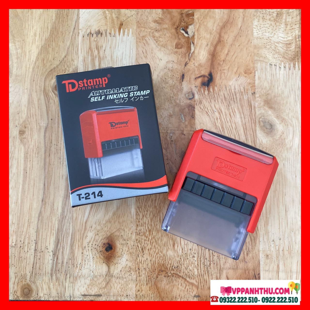 Con dấu 1 dòng dstamp