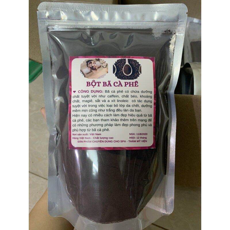 1kg bã cafe đắp mặt tắm trắng tẩy da chết.