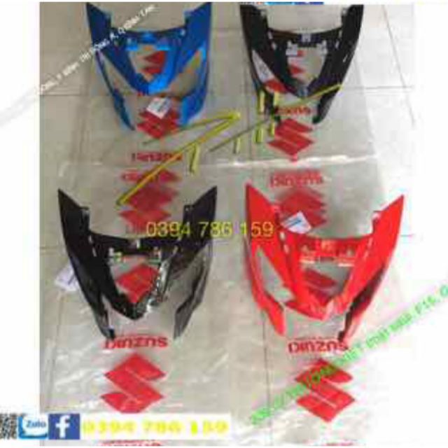 nhựa đầu đèn raider Fi