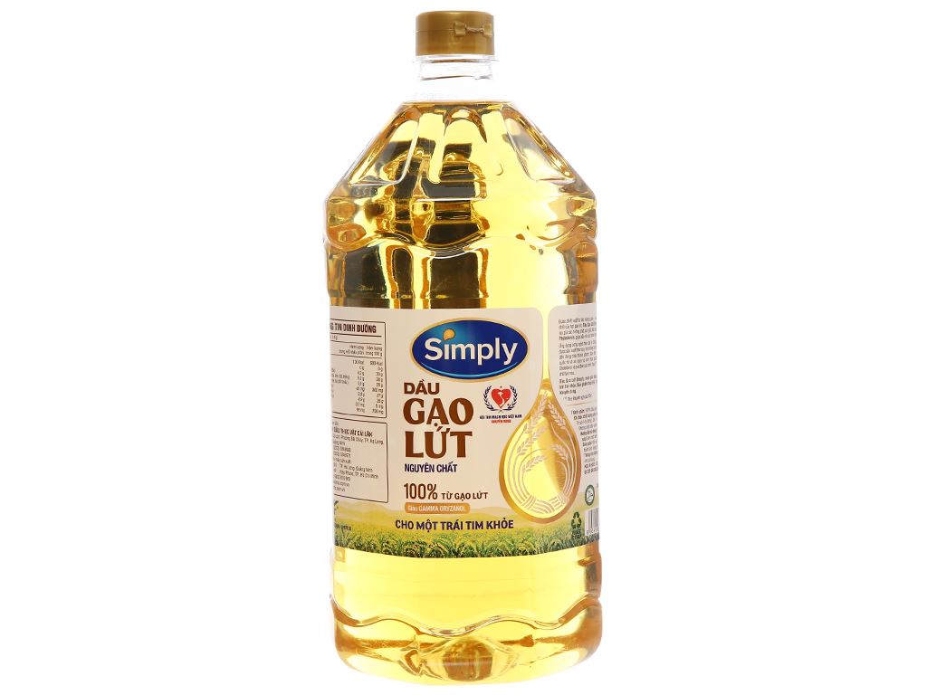 [Hcm]Simply Brown Rice Oil 2L
