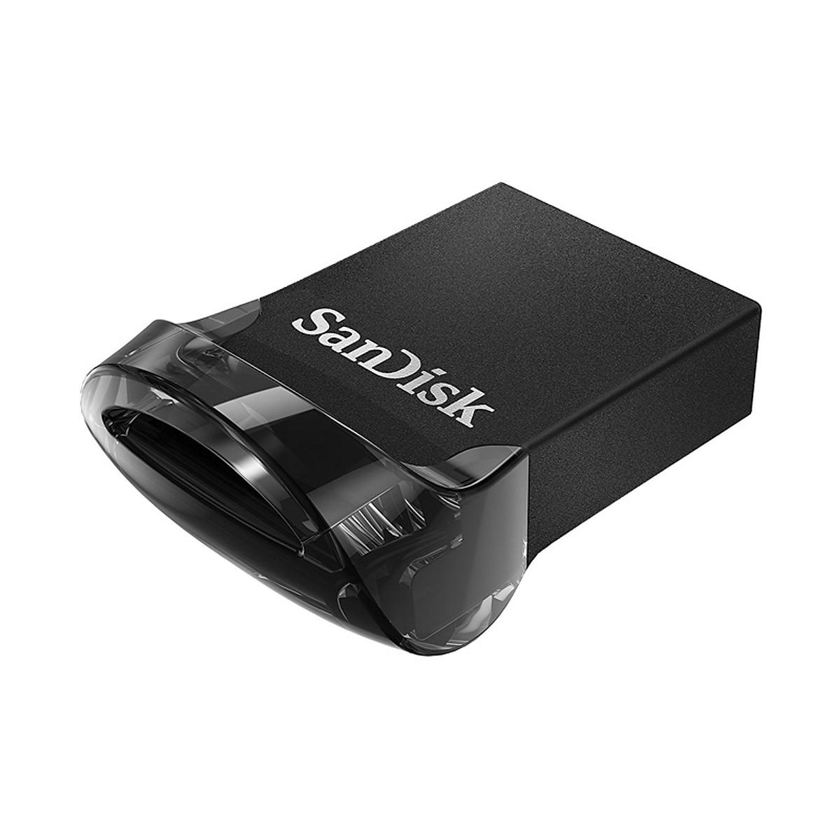 Usb 3.1 16GB Sandisk CZ430 Ultra Fit (Màu Đen) Chính Hãng