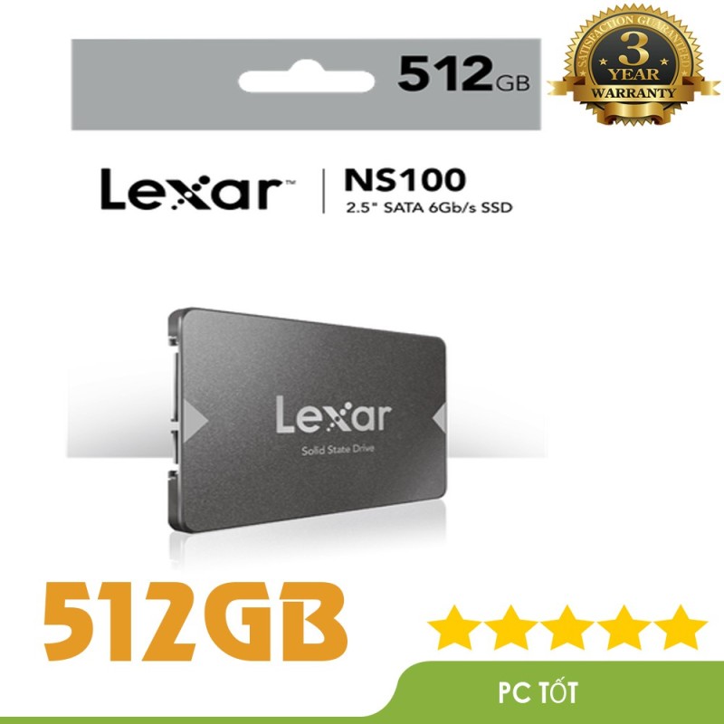 [Xả Hàng 192] Ổ Cứng Gắn Trong SSD Lexar 512GB NS100