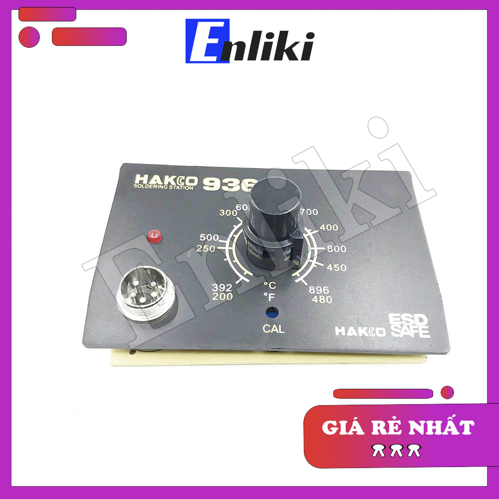 Mạch trạm hàn 936 có mặt điều khiển (giắc đực)