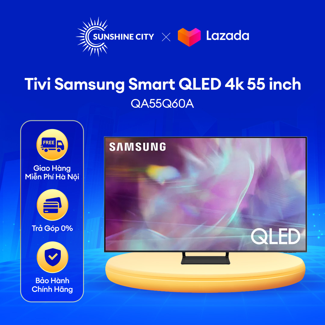 Tivi samsung smart qled 4k 55 inch 55q60a