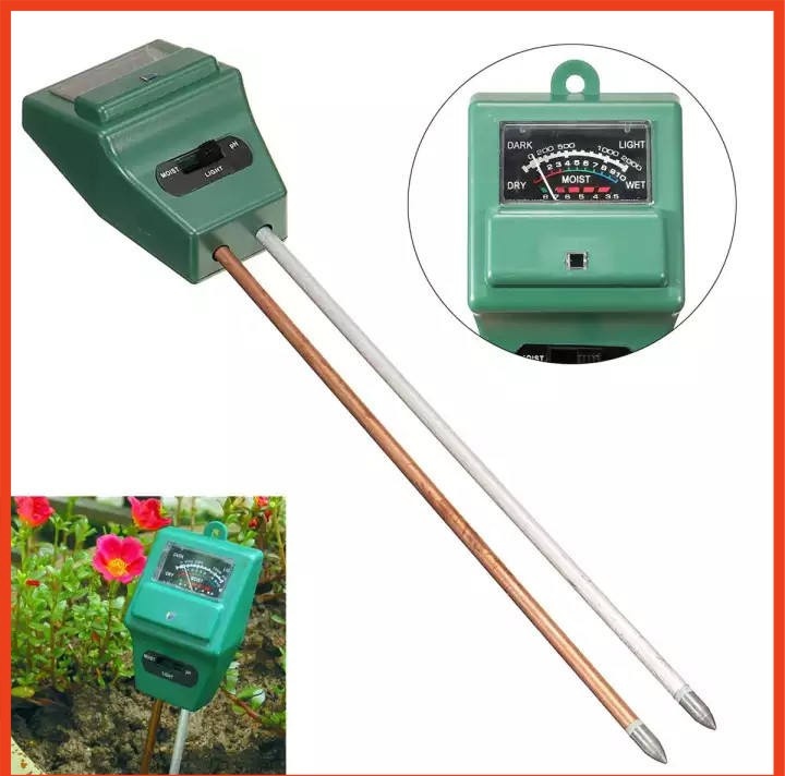 Máy đo độ PH, đo ánh sáng, độ ẩm của đất
