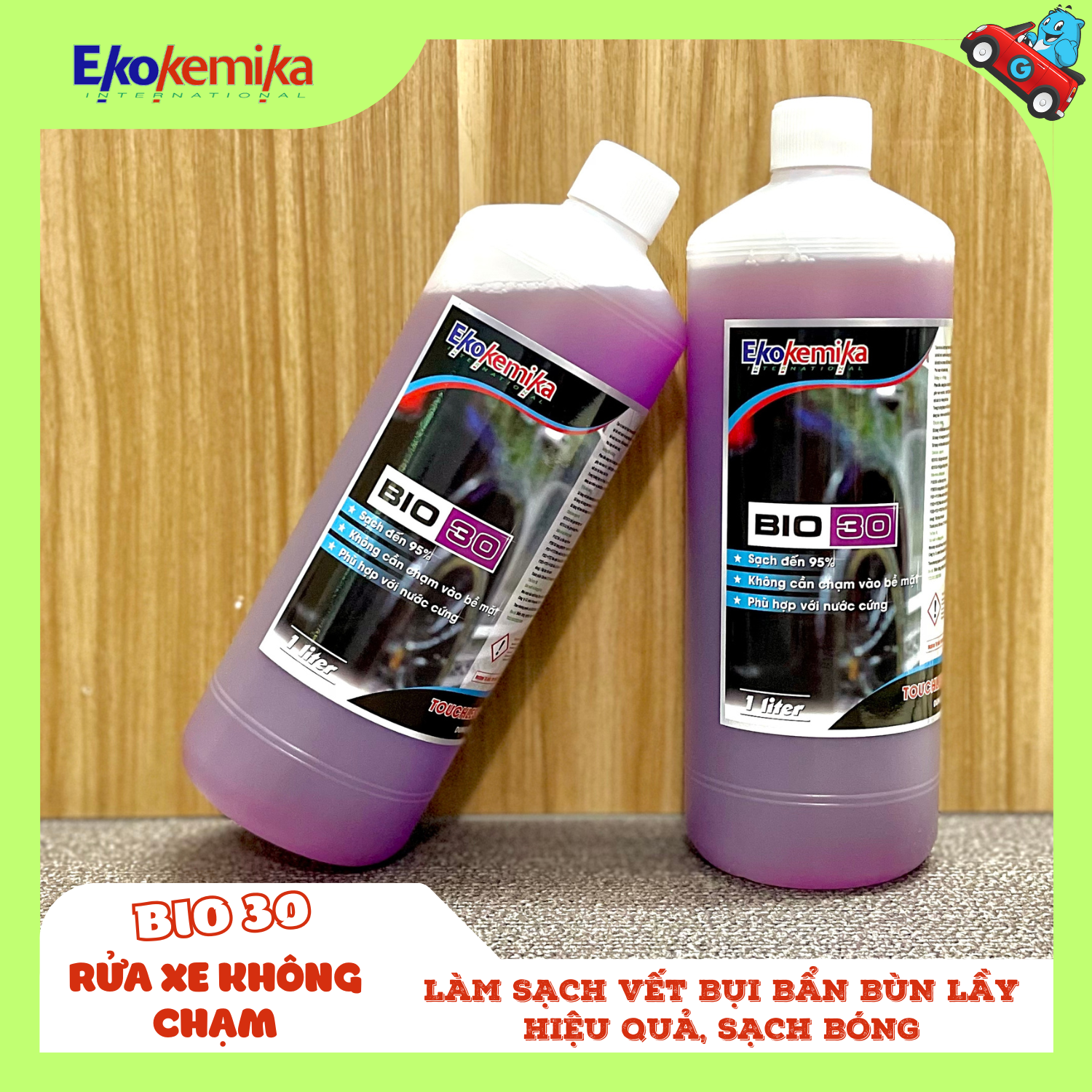 Dung Dịch Rửa Xe Không Chạm Bio 30 1L