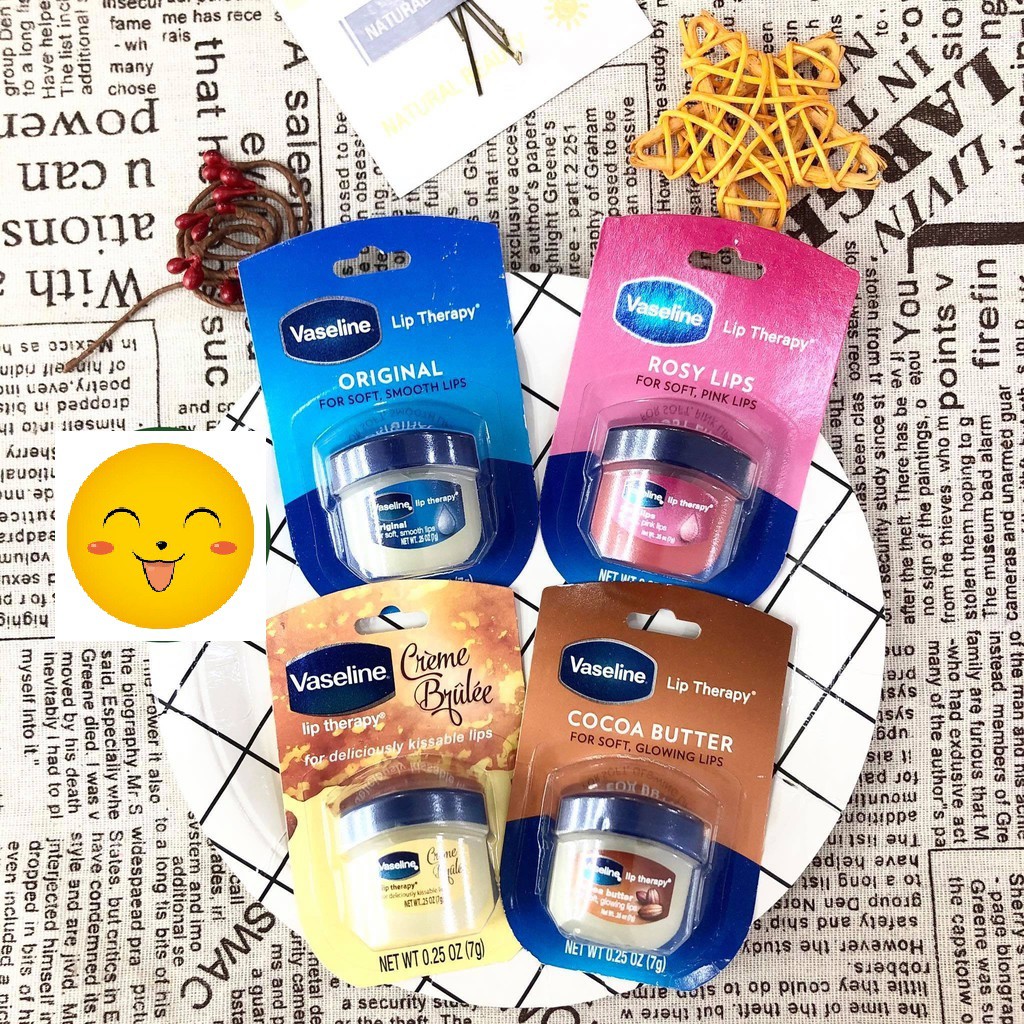 Sáp Son Dưỡng Môi - Vaseline Lip Therapy Oiginal 7g