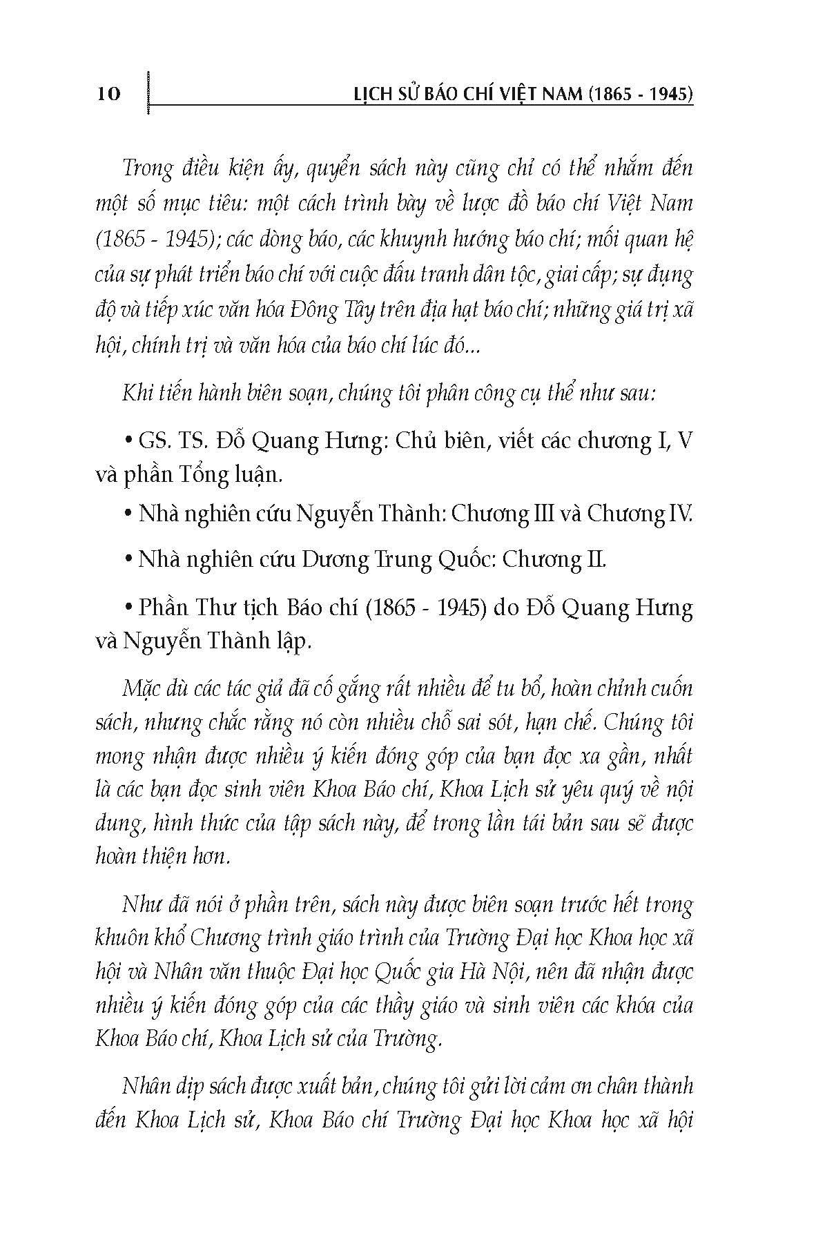 Lịch Sử Báo Chí Việt Nam (1865-1945)