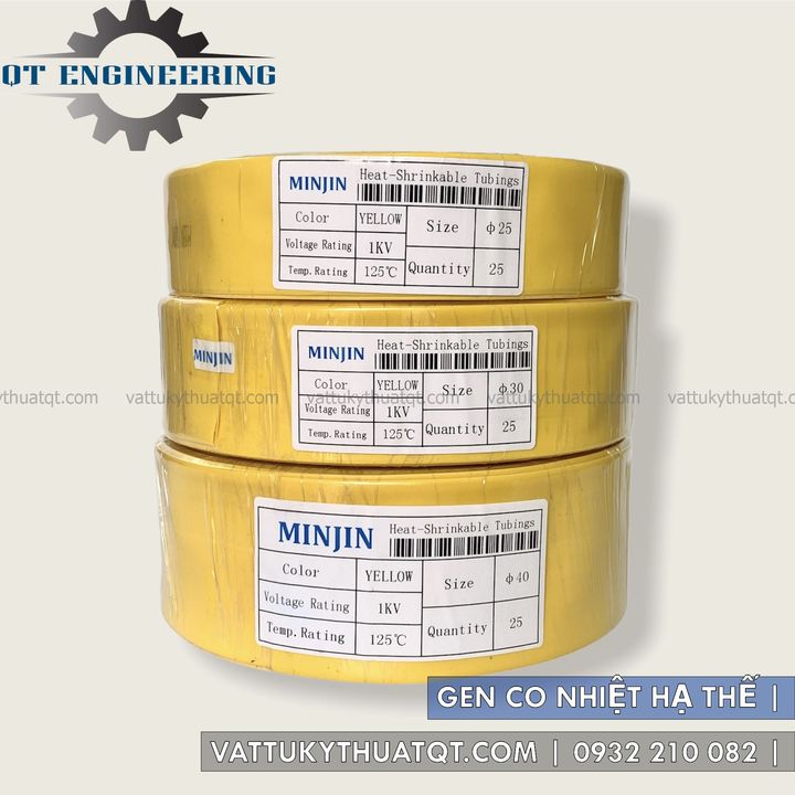 Ống Gen Co Nhiệt Phi 1.5-4mm (Cuộn 200m) - VATTUKYTHUATQT.COM