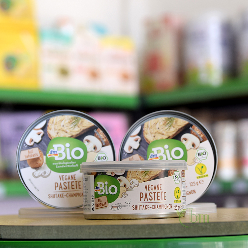 (hàng chuẩn)Pate Hữu Cơ Thuần Chay dmBio 125g