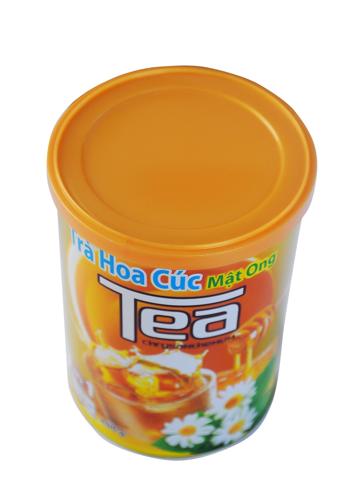 Trà hoa cúc mật ong hòa tan Thanh Bình lon 400g