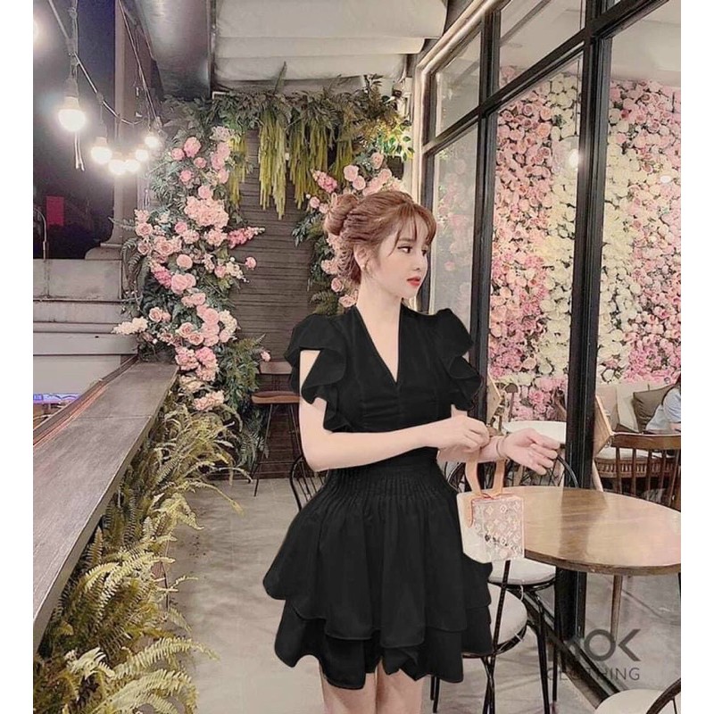 [HCM]Đầm Tầng #Bigsize 60KG Đến 90KG