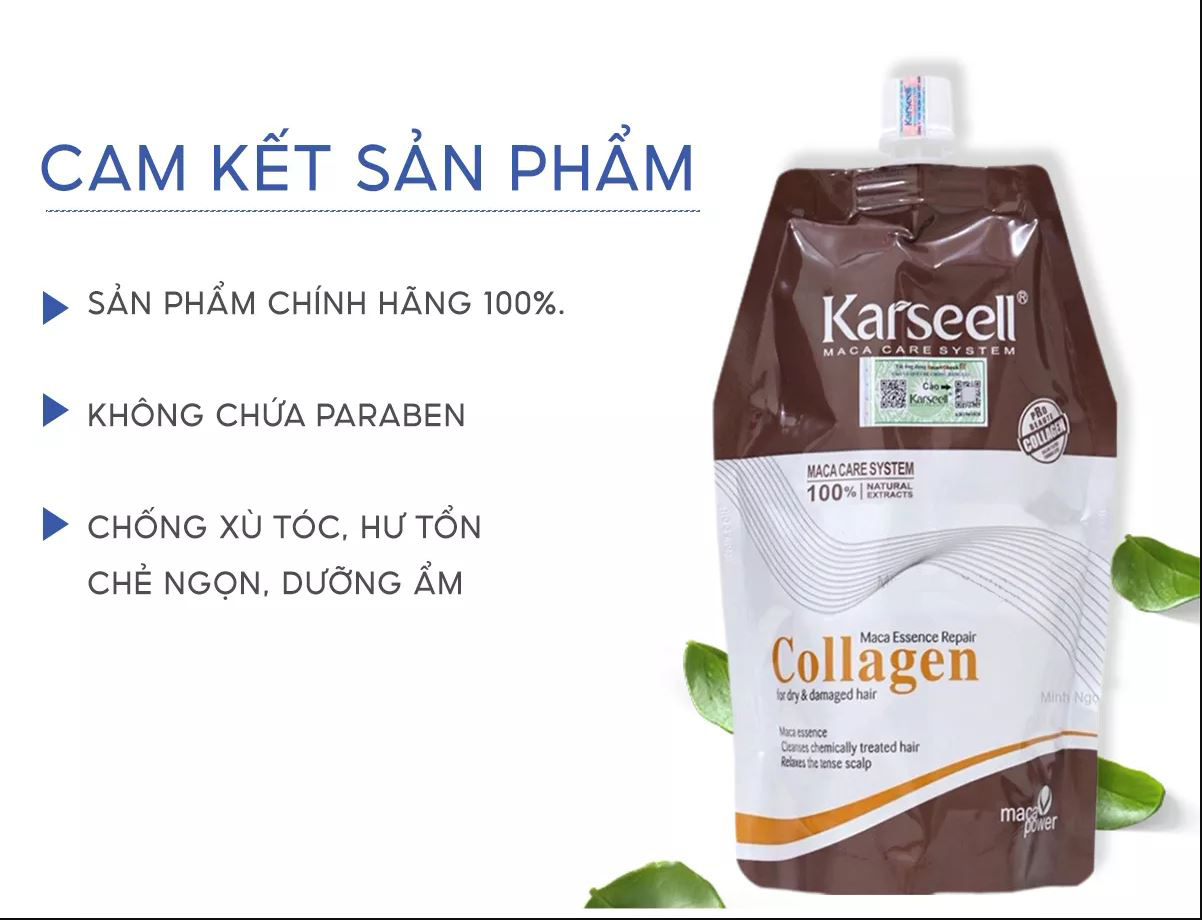[CHÍNH HÃNG] HẤP KARSEELL COLLAGEN SIÊU MỀM MƯỢT 500ML