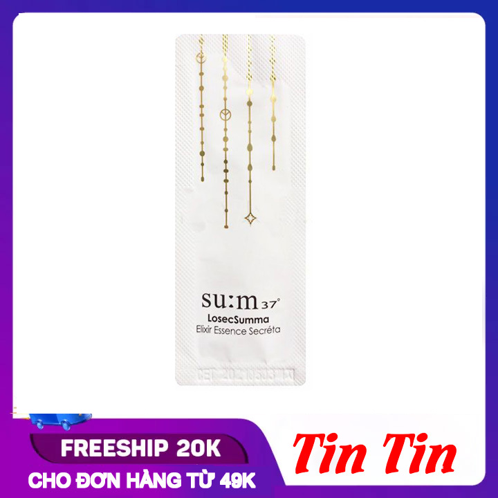Gói Sample Tinh Chất Tái Sinh Da Su:m37 Losec Summa Elixir Essence Secréta 1ml