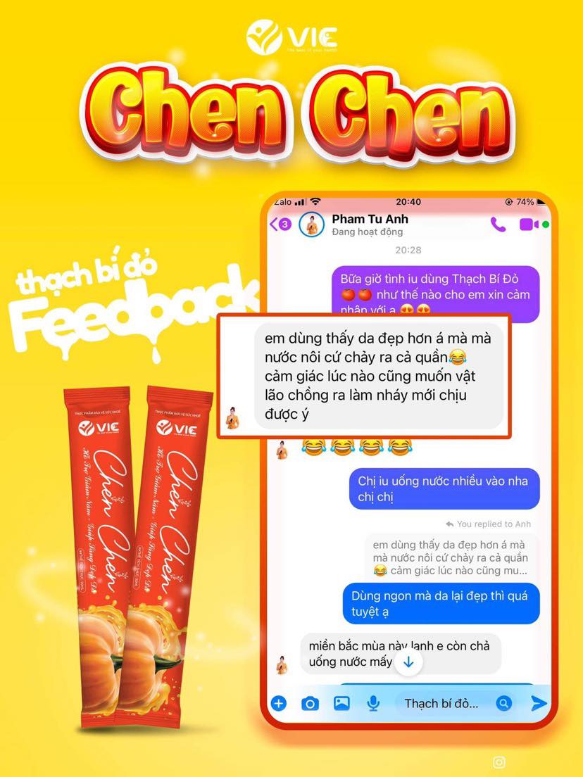Thạch Bí Đỏ Chen Chen