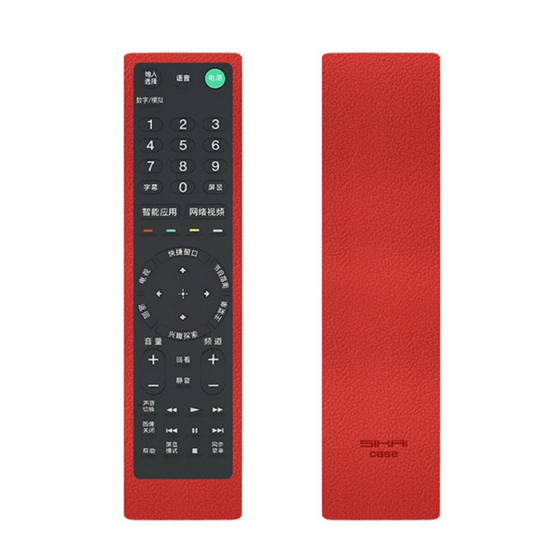 Vỏ Bọc Silicon Vỏ Bảo Vệ Cho Sony RMF-TX200C Smart TV Remote