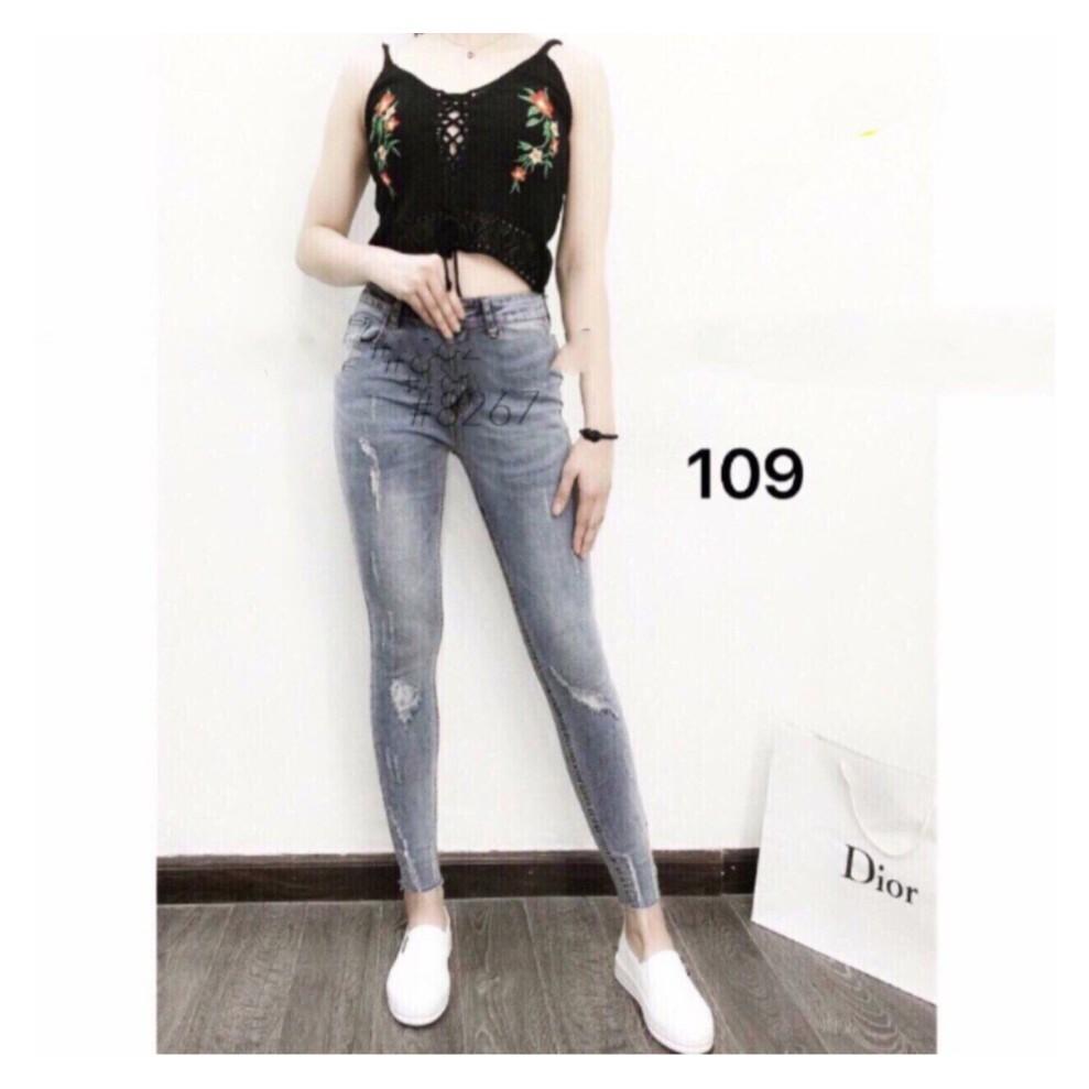QUẦN JEAN NỮ LƯNG CAO SIÊU ĐẸP SỐ 109