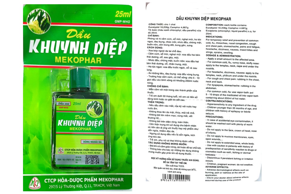 Dầu khuynh diệp