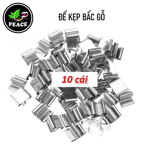 Bấc nến gỗ, bấc nến gỗ, đế kẹp bấc nến gỗ