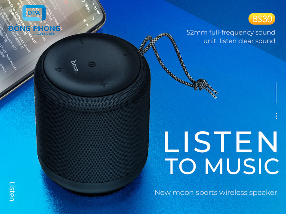 Loa Bluetooth Mini Hoco BS30 Chính Hãng V5.0 Sport Wireless Speaker