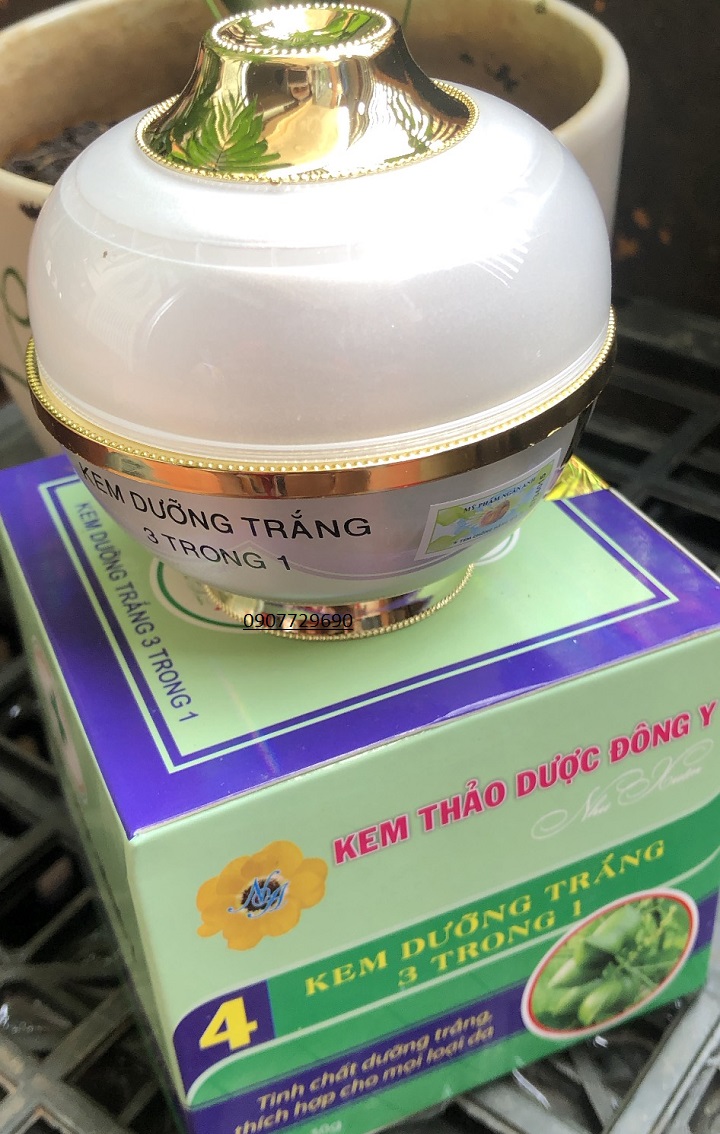 Kem Thảo Dược Đông Y Như Xuân Dưỡng Trắng 3 in 1 đủ 12g,20g và 30g