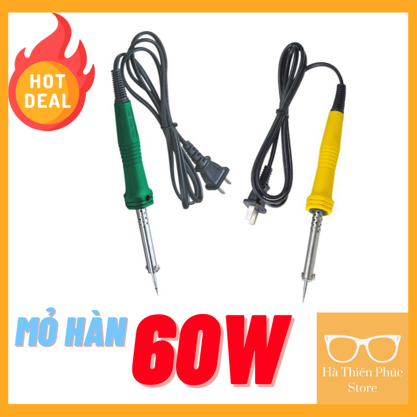 Mỏ hàn chì 60w + Tặng cuộn chì, nhựa thông