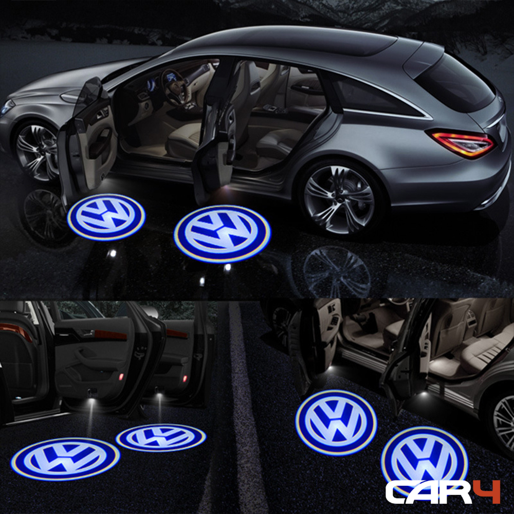 Đèn LED chiếu logo gắn cửa xe ô tô Car4 - (KM Khai Trương)