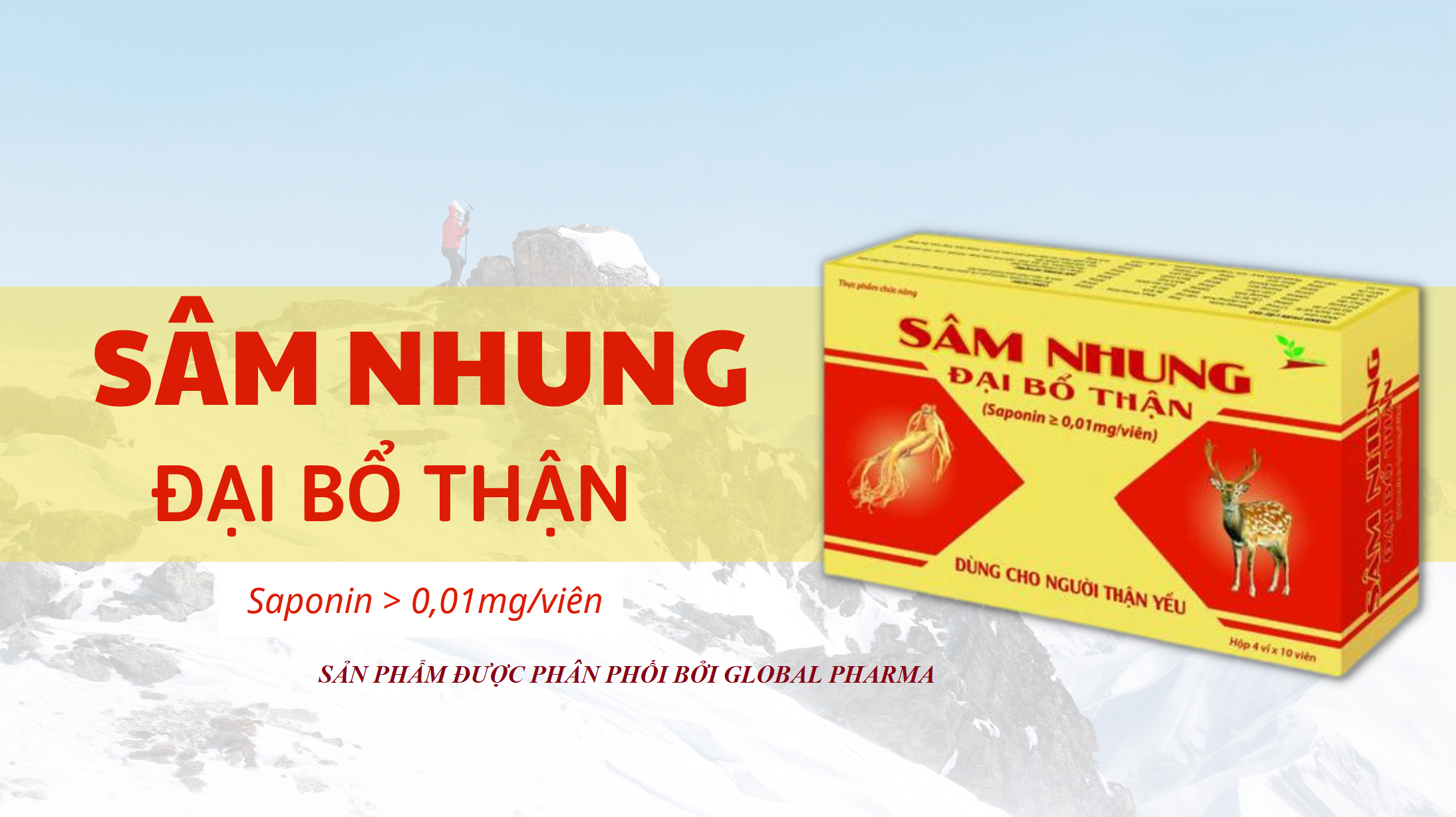 Sâm Nhung Đại Bổ thận