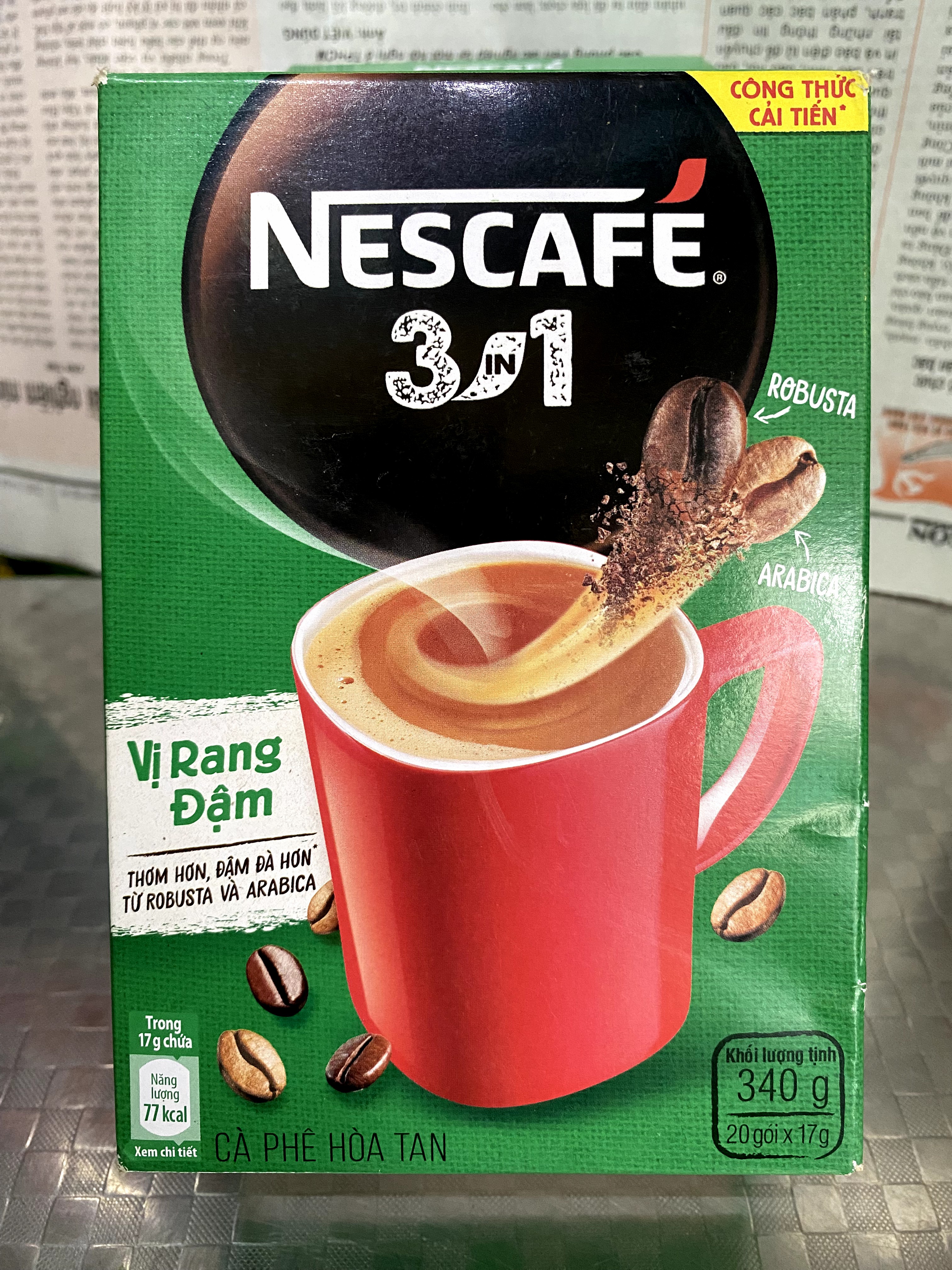 NESCAFÉ Cà Phê Sữa Đá Hòa Tan 3in1 320g(20 gói x 16g)