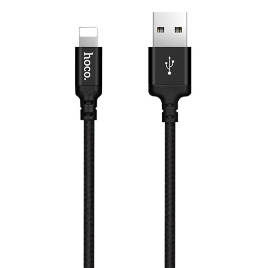 Cáp sạc nhanh Hoco X14 iPhone 12,11pro max 1m dây dù chống đứt