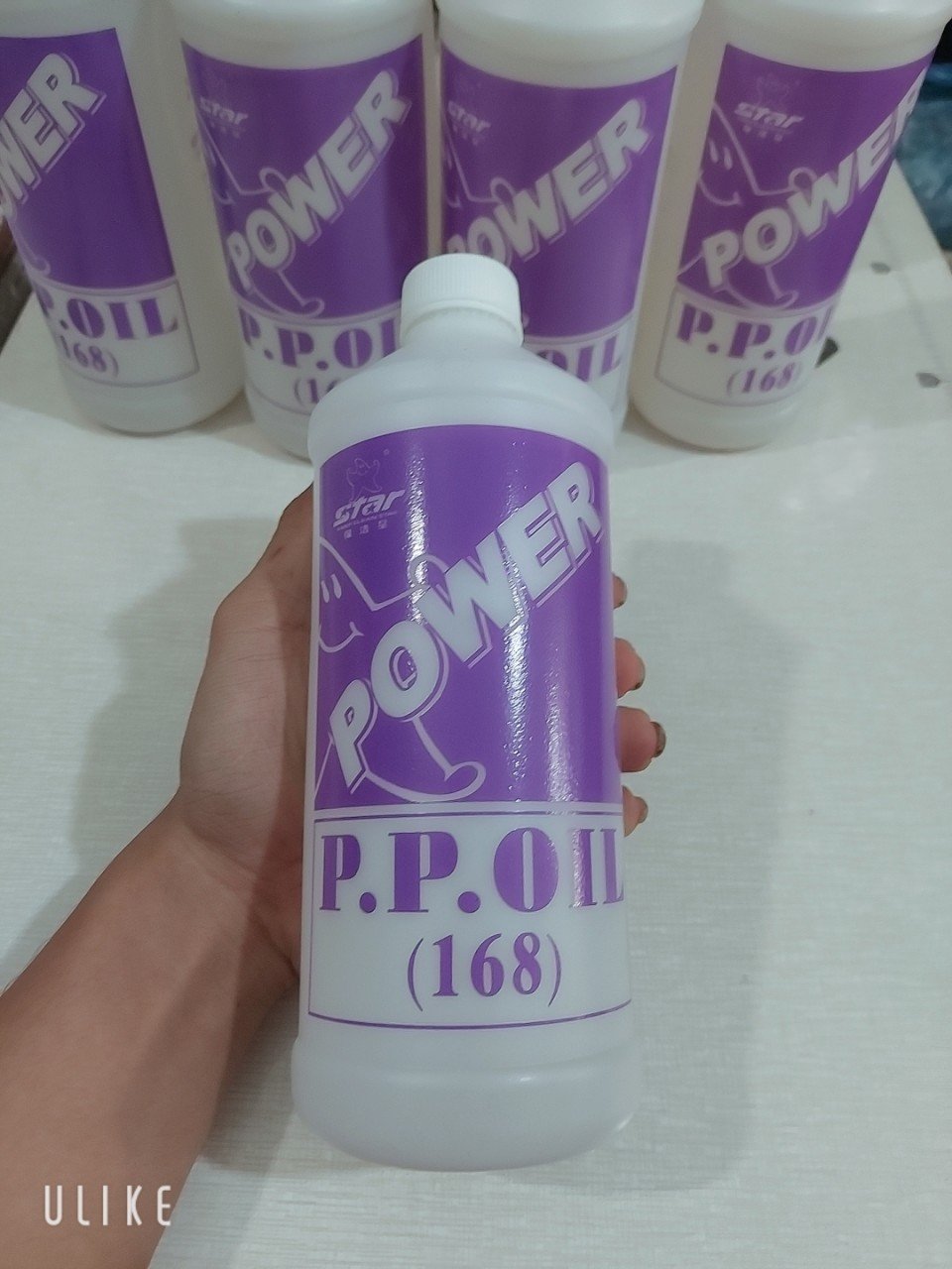 chai dầu chỉ 168
