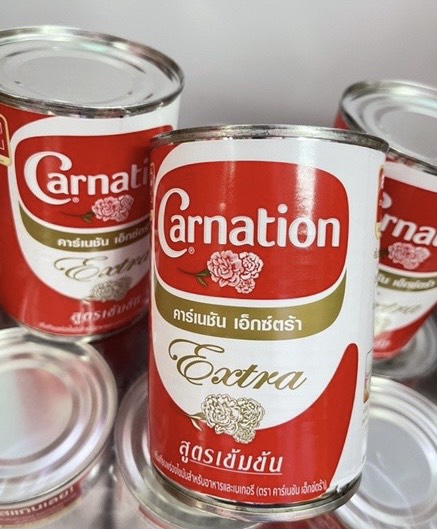 Sữa nước béo Thái Lan Carnation không đường (Sữa hoa hồng Thái Lan)