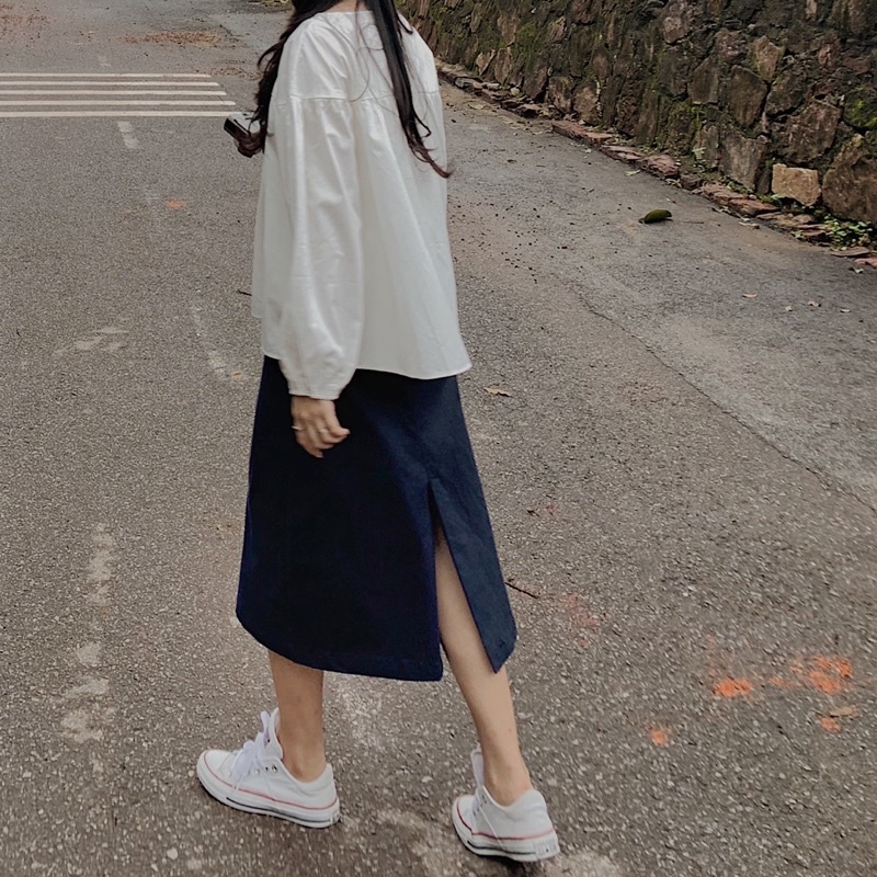 DOB - Chân váy dài cơ bản S03