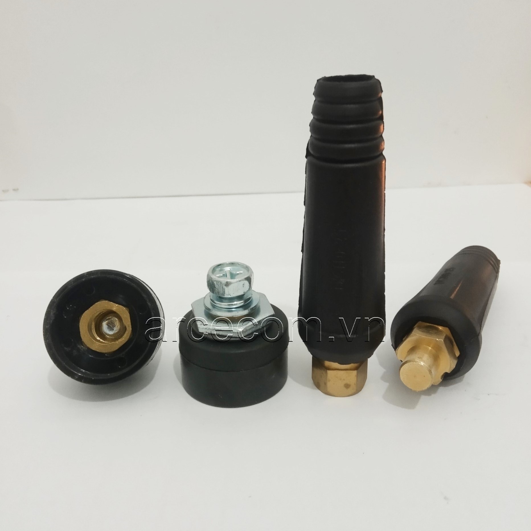 2 bộ giắc máy hàn 10-25 đực+cái