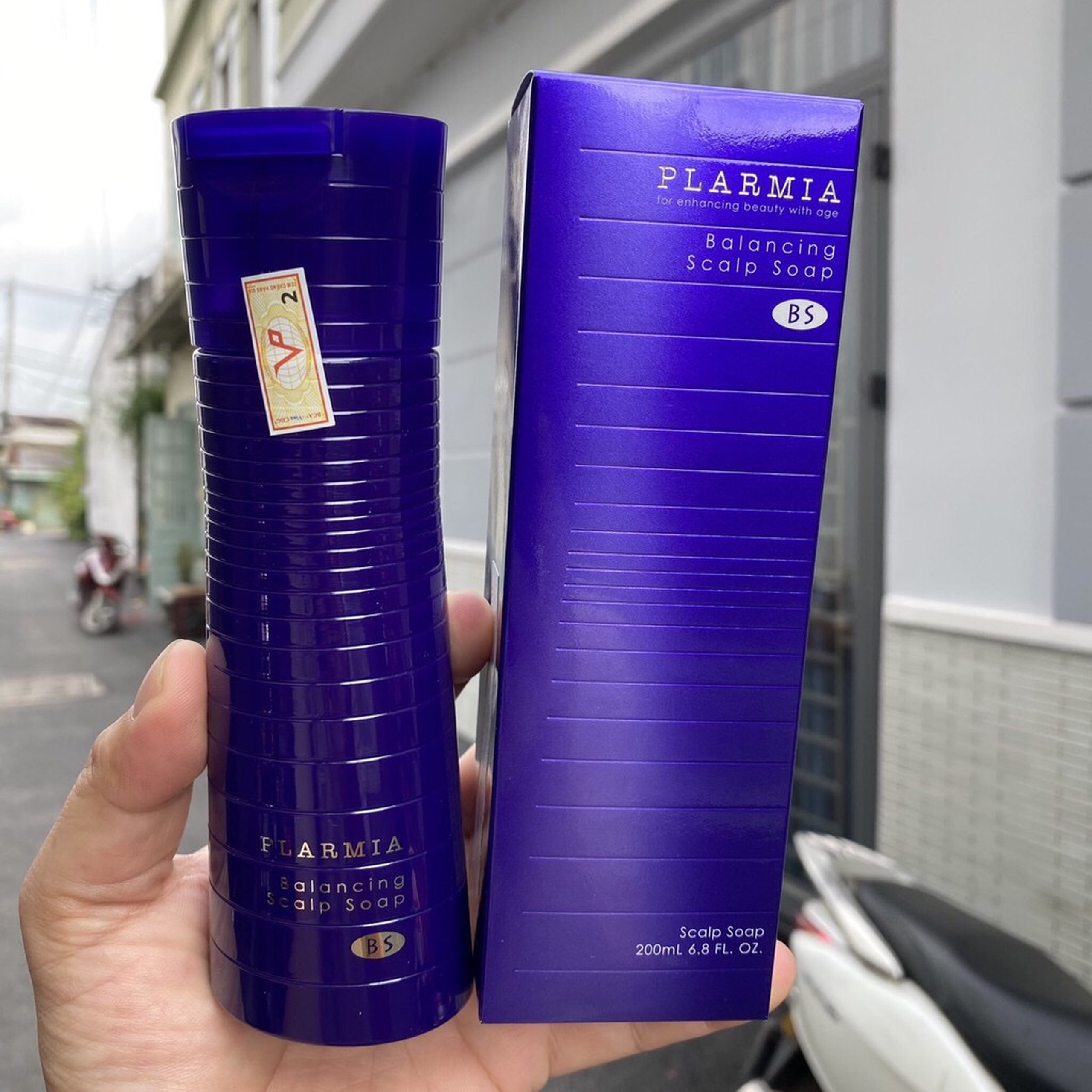 [HCM]Dầu gội ngăn rụng và cân bằng da đầu Milbon Plarmia Balancing Scalp Soap 200ml