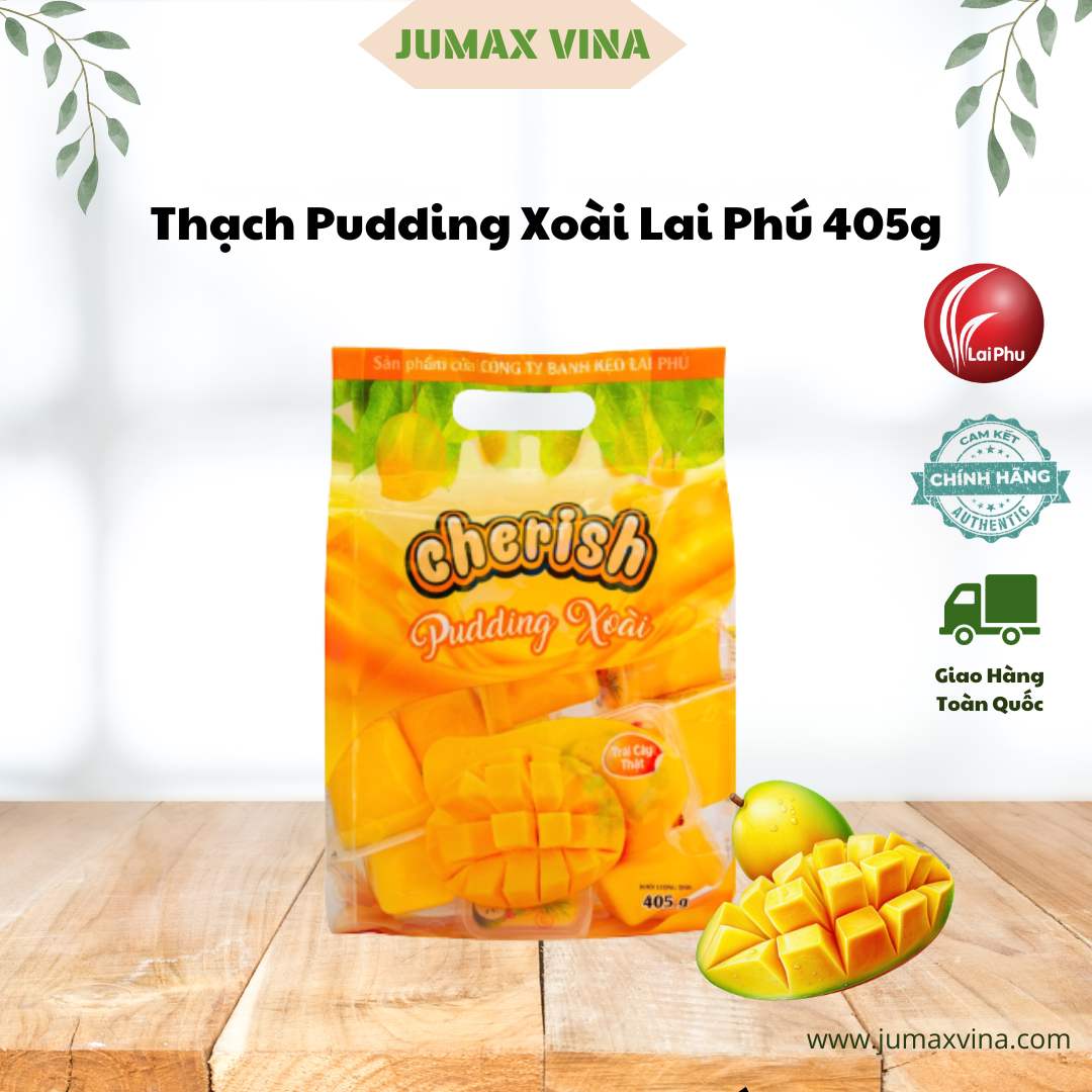 mango jelly pudding 405g
