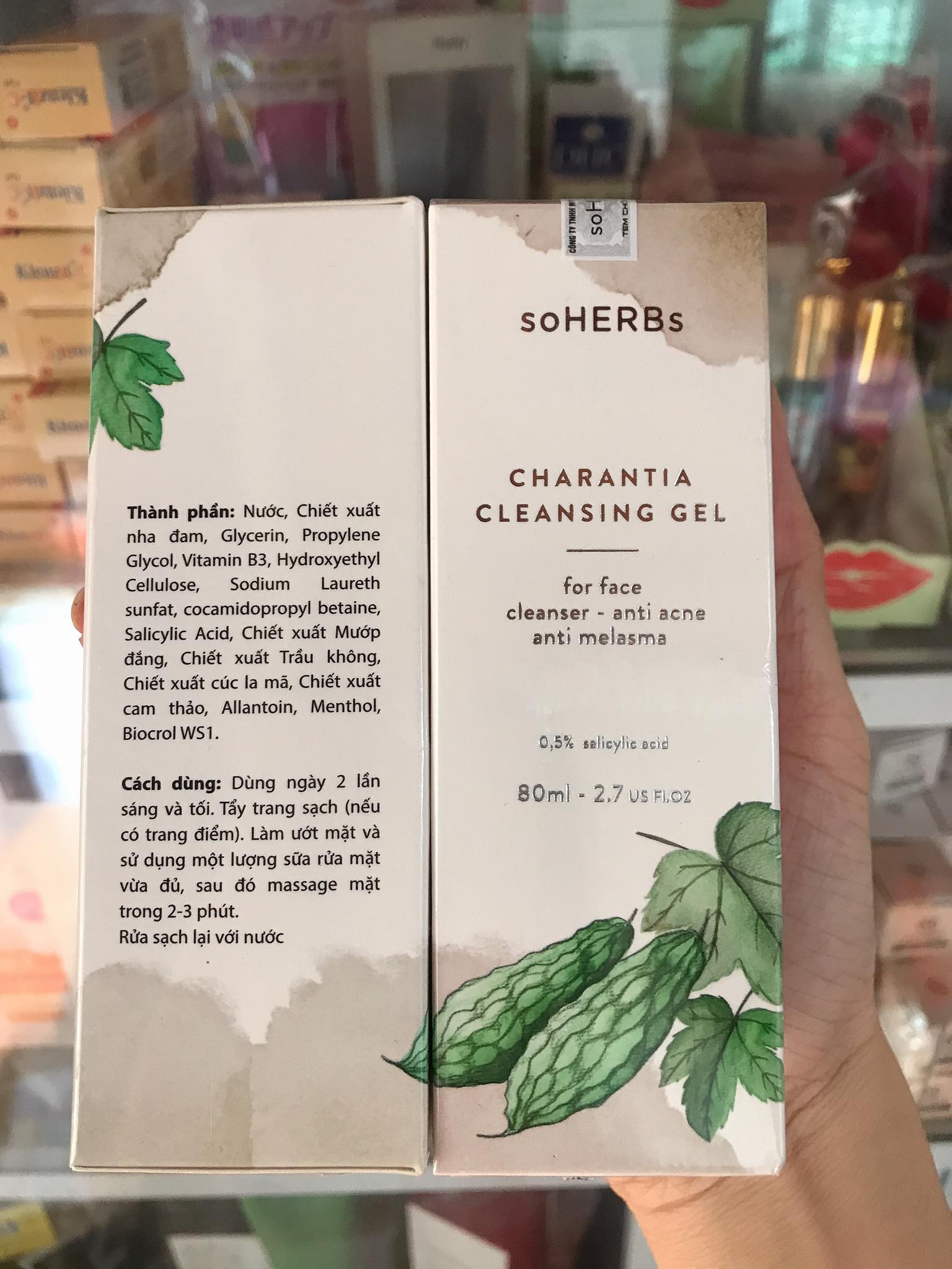 Sữa Rửa Mặt Khổ Qua SoHERBs