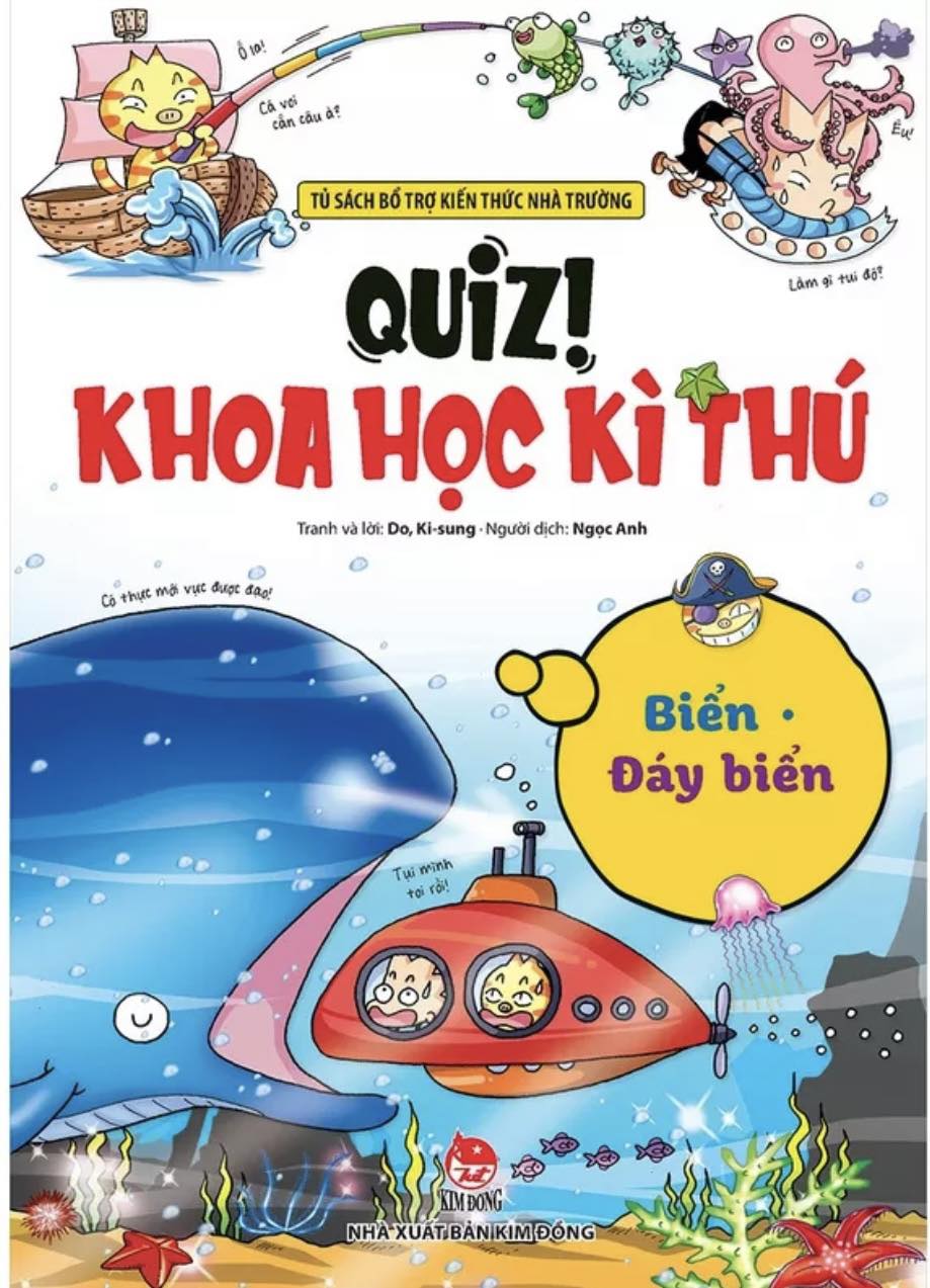 Sách -quiz! khoa học kì thú - biển.đáy biển