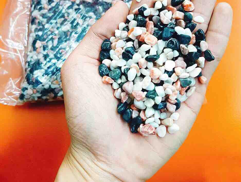[HCM]Sỏi màu trang trí chậu cây 500g