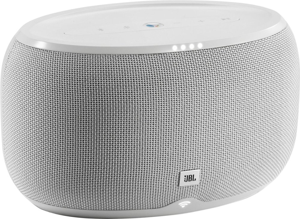 [HCM]Loa thông minh  JBL LINK 300 (Trắng) Hỗ trợ Google Assistant (Trung tâm điều khiền nhà thông minh)