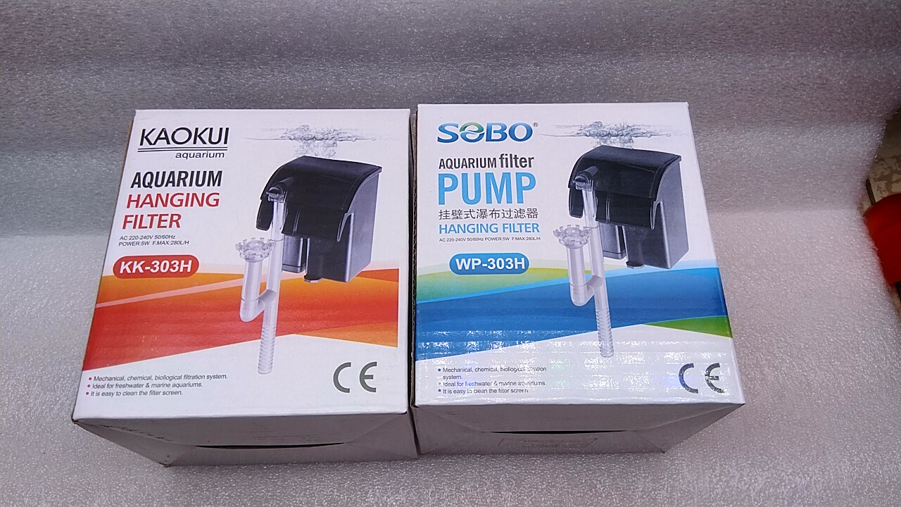 Bộ lọc thác treo vách hồ cá. (Kaokui-Sobo)